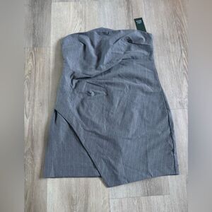 Wild fable Gray Strapless mini Dress